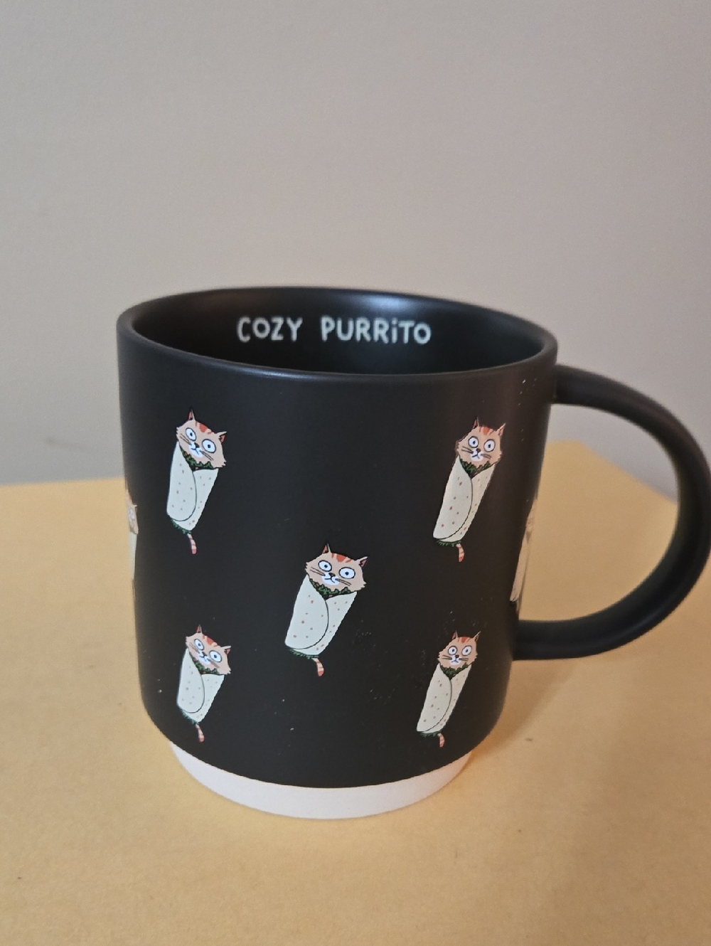 Hallmark Shoebox COZY PURRITO Coffee Mug
